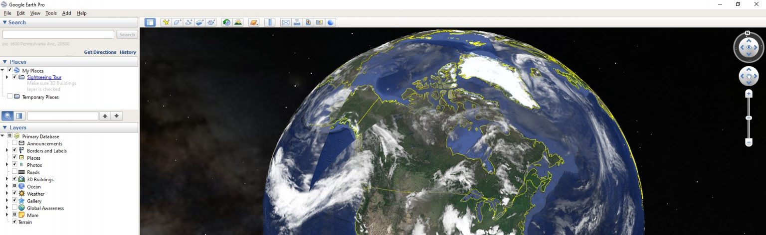 Устаревшая версия или не установлен google earth